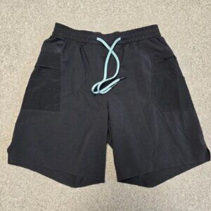 Lululemon Mens Water Repellent Hiking‎ Short 8" LM7AXXS Men's Sz S Outdoors
